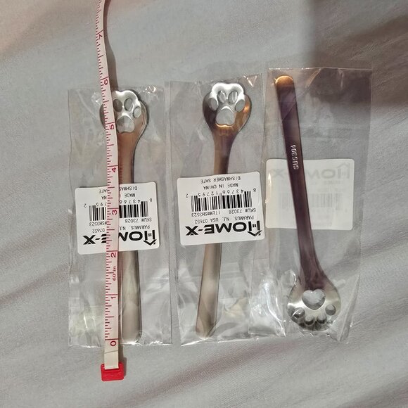 Coffee Stir Spoons - Cat Paws - Picture 3 of 4